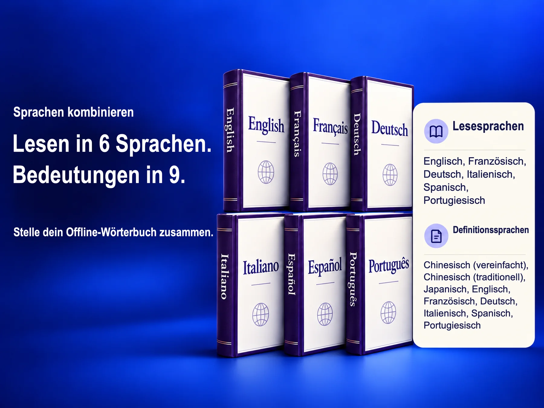 Lexture — Offline-Wörterbücher (ipad)