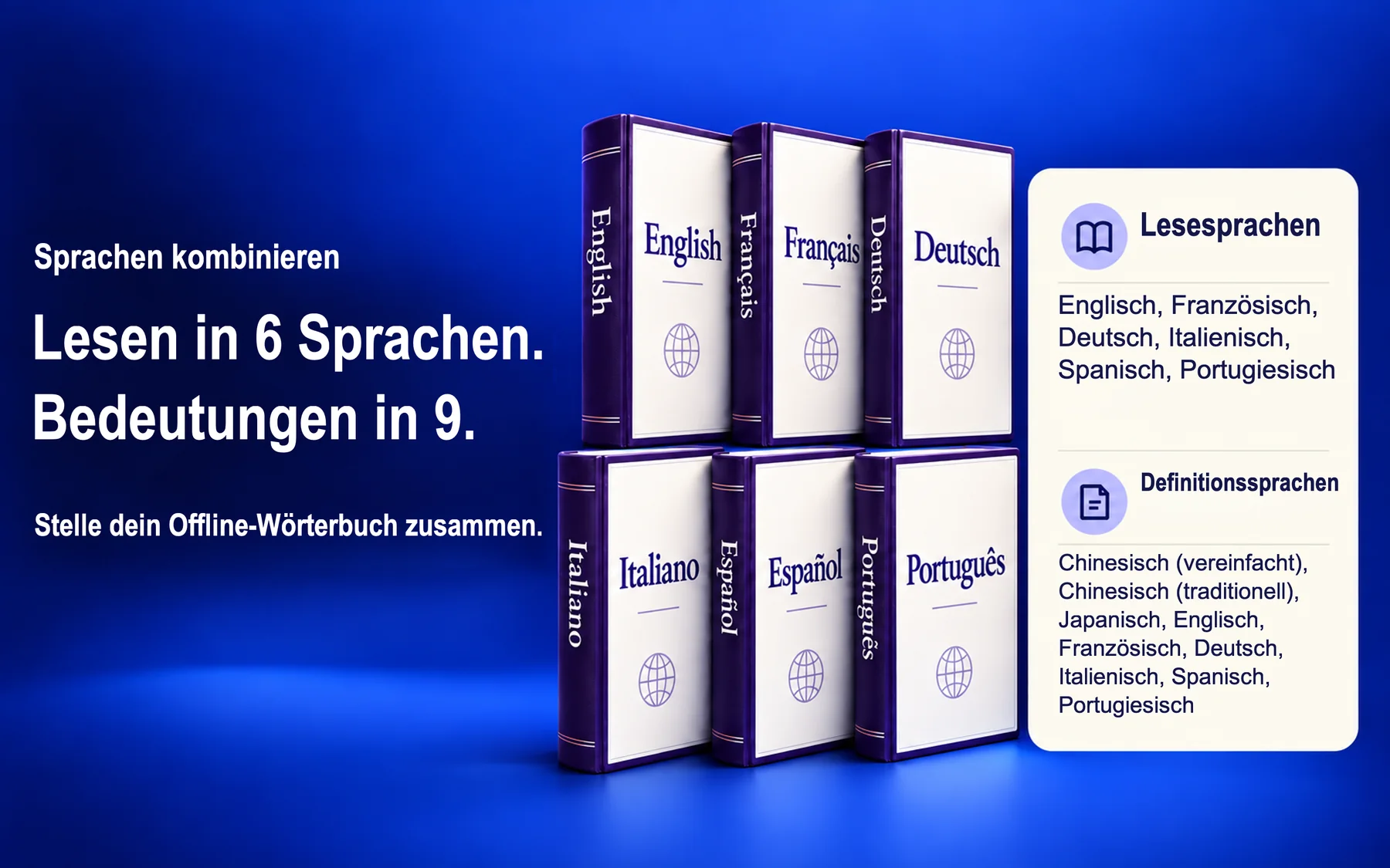 Lexture — Offline-Wörterbücher (mac)