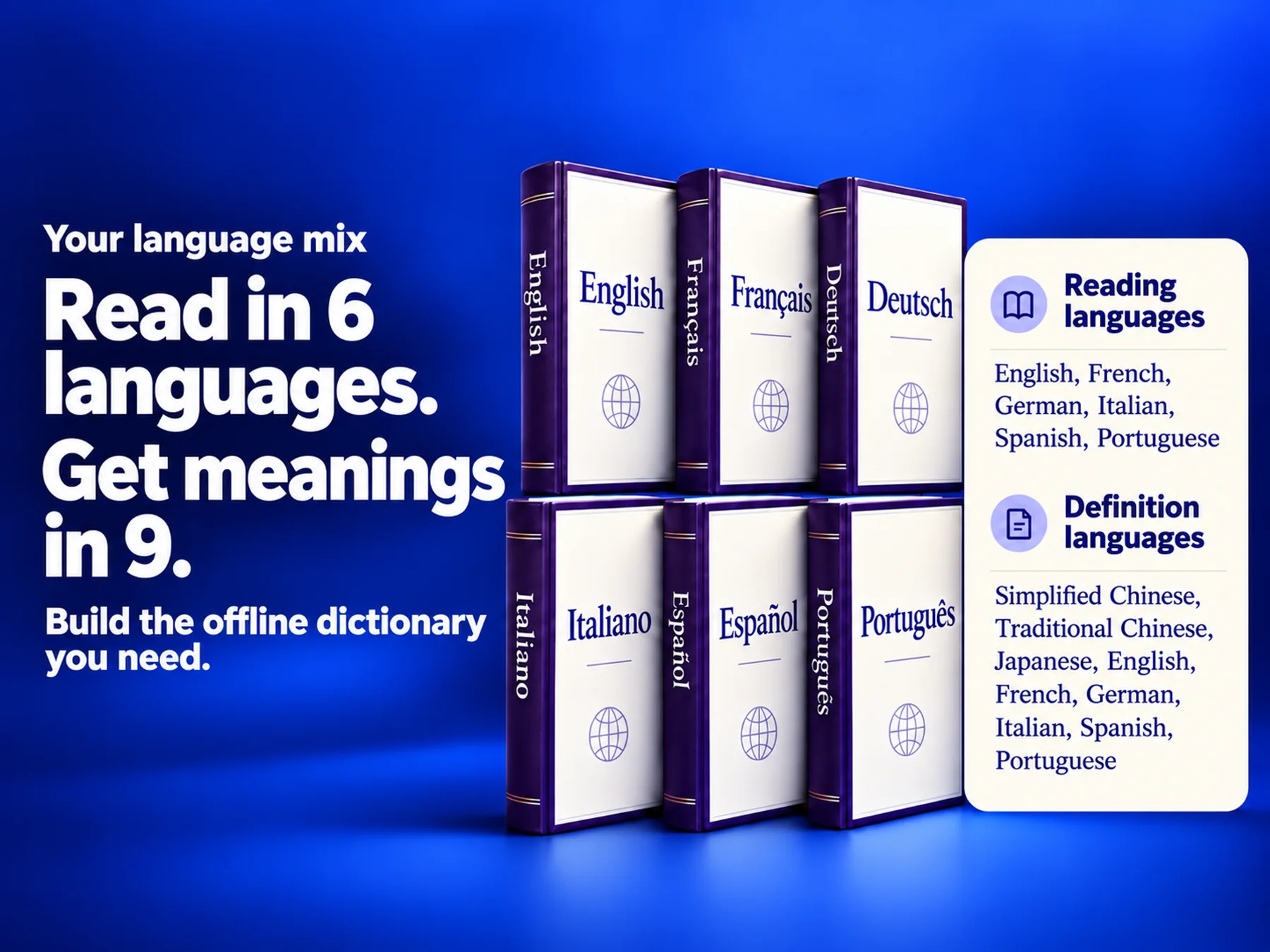 Lexture — Offline dictionaries (ipad)