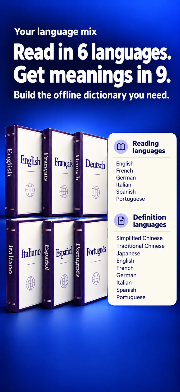 Lexture — Offline dictionaries (iphone)
