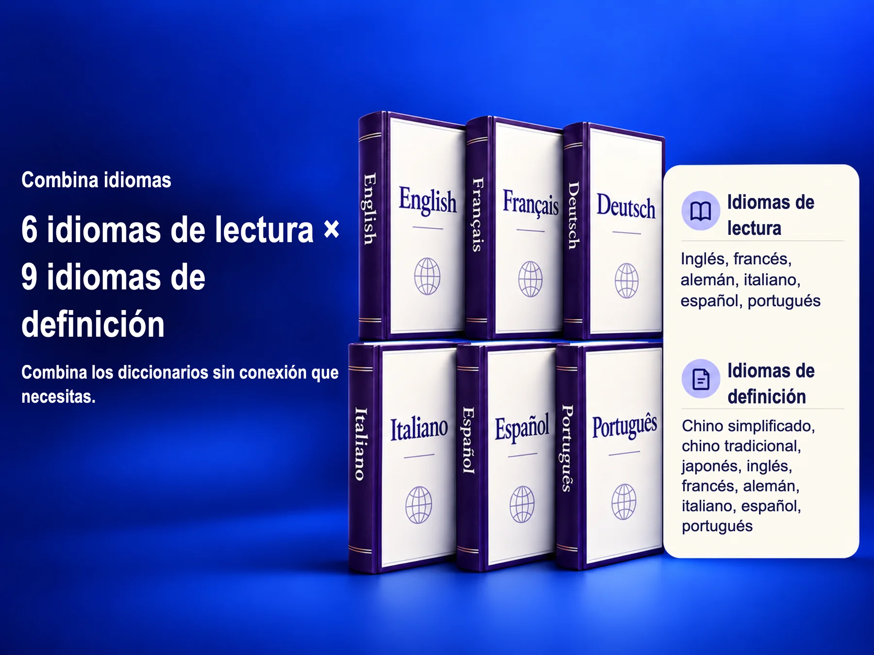 Lexture — Diccionarios sin conexión (ipad)