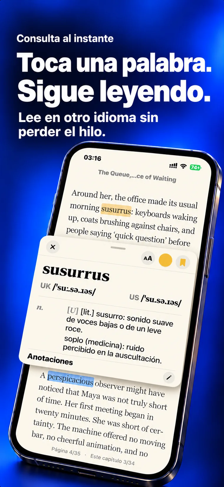 Lexture — Consulta al instante (iphone)