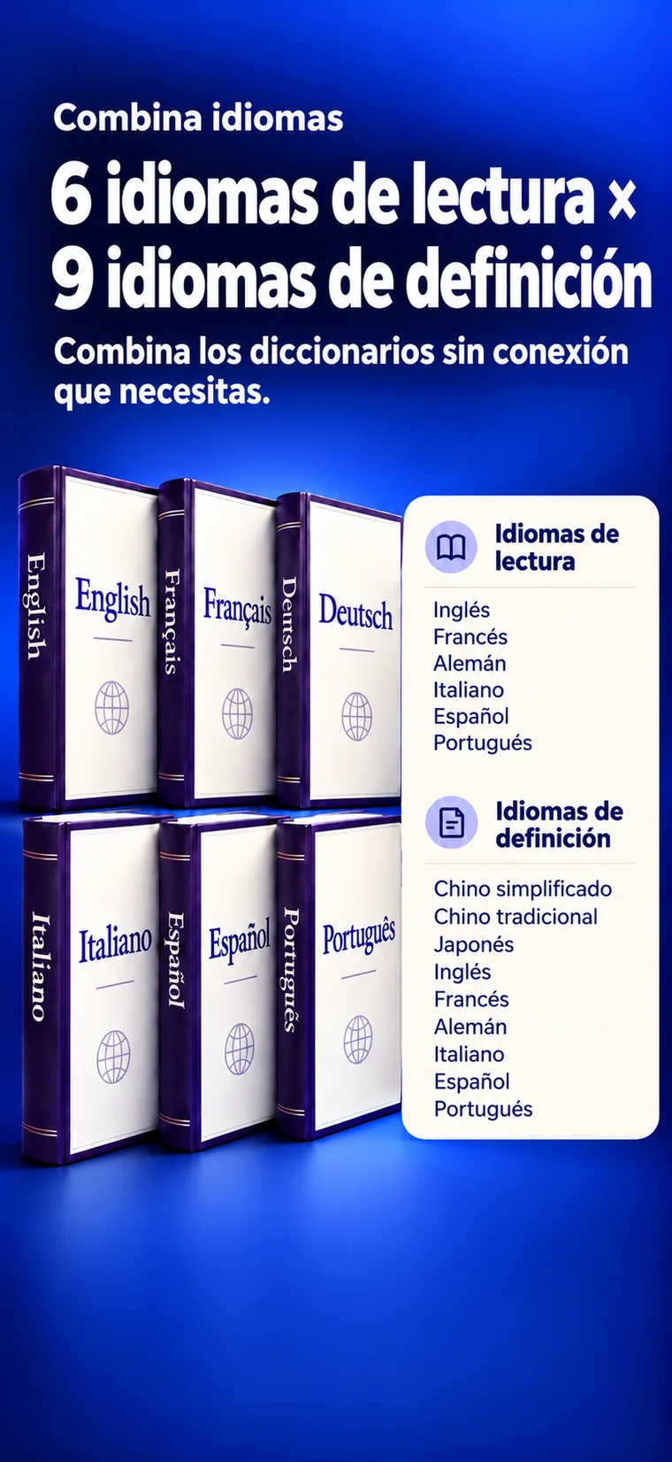 Lexture — Diccionarios sin conexión (iphone)