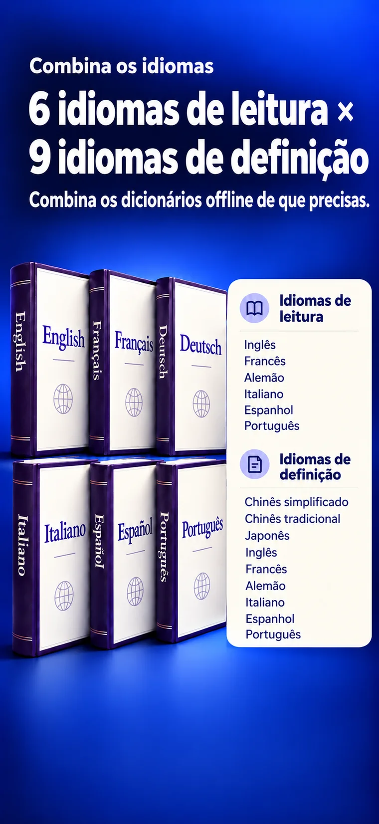 Lexture — Dicionários offline (iphone)