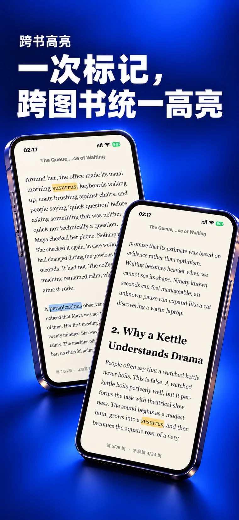 Lexture — 跨书标记 (iphone)