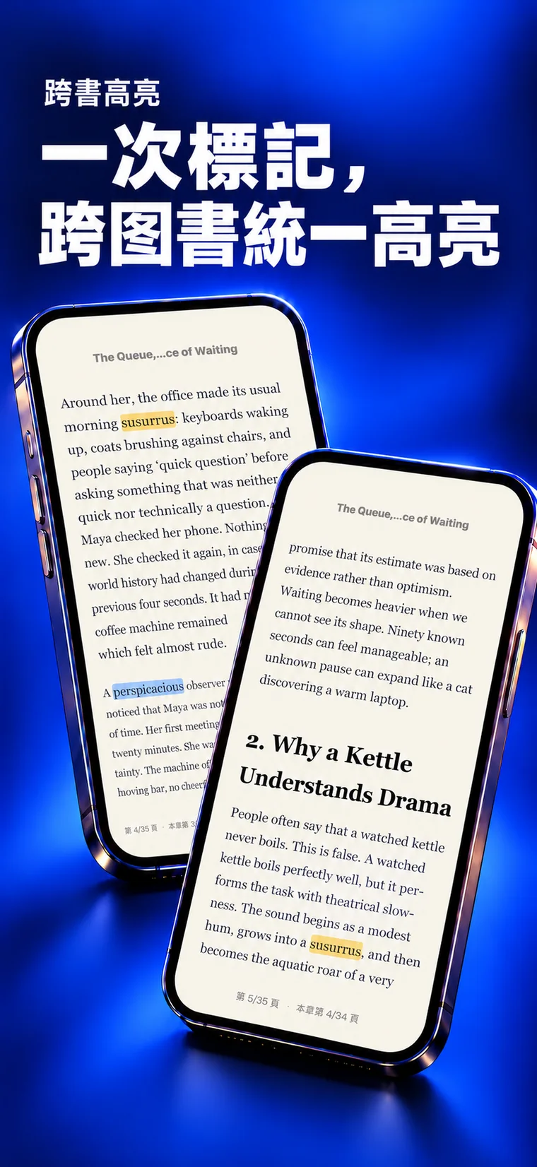 Lexture — 跨書標記 (iphone)